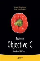 Book cover of Beginning Objective C by James Dovey