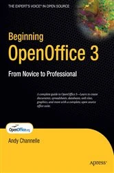 Book cover of Beginning OpenOffice 3 by Andy Channelle