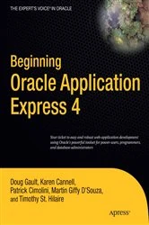 Book cover of Beginning Oracle Application Express 4 by Doug Gault