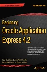 Book cover of Beginning Oracle Application Express 4.2 (2nd ed.) by Doug Gault