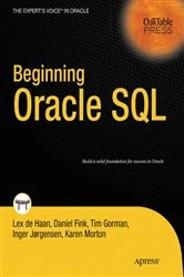 Book cover of Beginning Oracle SQL by Lex deHaan