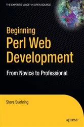Book cover of Beginning Perl Web Development by Steve Suehring