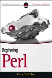 Book cover of Beginning Perl by Curtis Poe