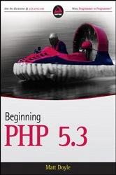 Book cover of Beginning PHP 5.3 by Matt Doyle