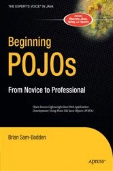 Book cover of Beginning POJOs by Brian Sam-Bodden