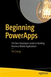 Book cover of Beginning PowerApps by Tim Leung