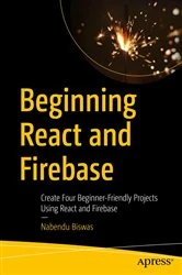 Book cover of Beginning React and Firebase by Nabendu Biswas