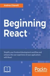 Book cover of Beginning React by Andrea Chiarelli