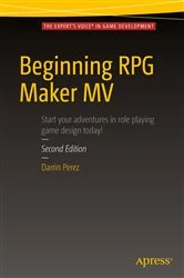 Book cover of Beginning RPG Maker MV (2nd ed.) by Darrin Perez