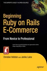 Book cover of Beginning Ruby on Rails E-Commerce by Jarkko Laine