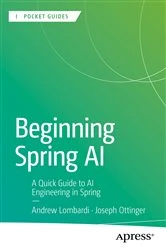 Book cover of Beginning Spring AI by Andrew Lombardi