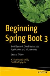 Book cover of Beginning Spring Boot 3 (2nd ed.) by K. Siva Prasad Reddy