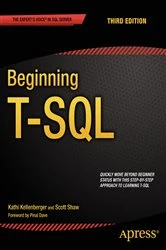 Book cover of Beginning T-SQL (3rd ed.) by Kathi Kellenberger