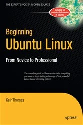 Book cover of Beginning Ubuntu Linux by Keir Thomas