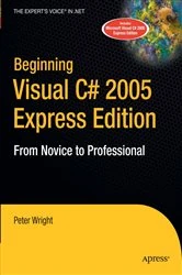 Book cover of Beginning Visual C# 2005 Express Edition by Heather Wright