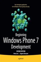 Book cover of Beginning Windows Phone 7 Development (2nd ed.) by Henry Lee