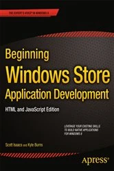 Book cover of Beginning Windows Store Application Development: HTML and JavaScript Edition by Scott Isaacs