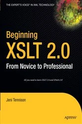 Book cover of Beginning XSLT 2.0 by Jeni Tennison