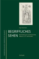 Book cover of Begriffliches Sehen by Anja Schürmann
