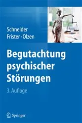 Book cover of Begutachtung psychischer Störungen (3rd ed.) by Frank Schneider