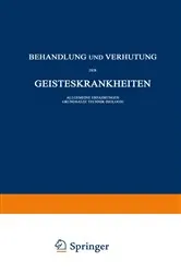 Book cover of Behandlung und Verhütung der Geisteskrankheiten by Carl Schneider