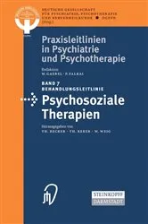 Book cover of Behandlungsleitlinie Psychosoziale Therapien by T. Becker