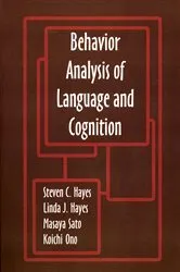 Book cover of Behavior Analysis of Language and Cognition by Linda J. Hayes