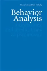 Book cover of Behavior Analysis by Julian C. Leslie