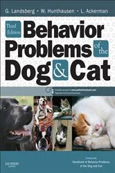 Book cover of Behavior Problems of the Dog and Cat (3rd ed.) by Landsberg DVM, DACVB, DECAWBM (CA), Gary