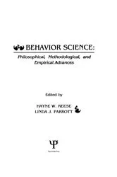 Book cover of Behavior Science by H. W. Reese