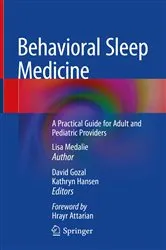 Book cover of Behavioral Sleep Medicine by Lisa Medalie