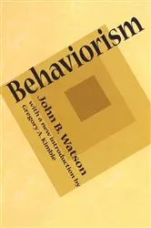 Book cover of Behaviorism by John B. Watson