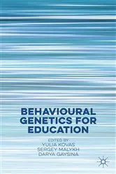 Book cover of Behavioural Genetics for Education by Y. Kovas