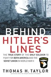 Book cover of Behind Hitler's Lines by Thomas H. Taylor