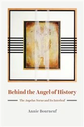 Book cover of Behind the Angel of History by Annie Bourneuf