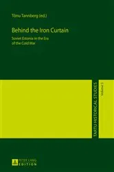 Book cover of Behind the Iron Curtain by Olaf Mertelsmann