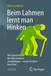 Book cover of Beim Lahmen lernt man Hinken by Holm Landrock
