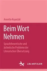 Book cover of Beim Wort nehmen by Annette Kopetzki