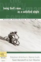 Book cover of Being God's Man as a Satisfied Single by Stephen Arterburn