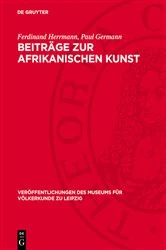 Book cover of Beiträge zur afrikanischen Kunst (3rd ed.) by Ferdinand Herrmann