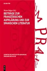 Book cover of Beiträge zur französischen Aufklärung und zur spanischen Literatur by Werner Bahner