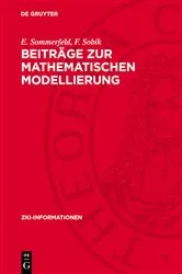 Book cover of Beiträge zur mathematischen Modellierung by E. Sommerfeld