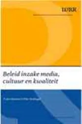 Book cover of Beleid inzake media, cultuur en kwaliteit by Scientific Council for Government Policy