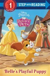 Book cover of Belle's Playful Puppy (Disney Princess: Palace Pets) by RH Disney