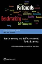 Book cover of Benchmarking and Self-Assessment for Parliaments by Mitchell O'Brien