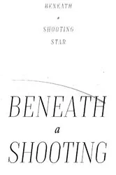 Book cover of Beneath a Shooting Star by Susan Harrison Rashid