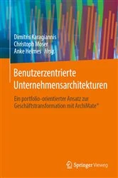 Book cover of Benutzerzentrierte Unternehmensarchitekturen by Dimitris Karagiannis