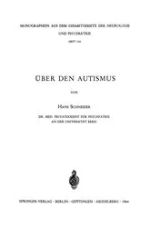 Book cover of Über den Autismus by H. Schneider