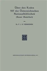 Book cover of Über den Kodex 507 der Österreichischen Nationalbibliothek by P.J.H. Vermeeren