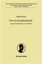 Book cover of Ãœber den Krankheitsbegriff â€” dargestellt am Beispiel der Arteriosklerose by Wilhelm Doerr